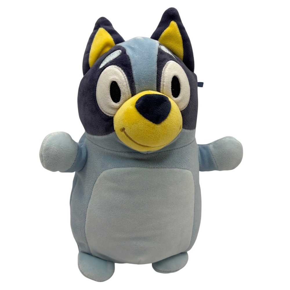 Bluey HugMees Squishmallows Plush Jazwares BBC Studios Blue Dog Stuffed Animal